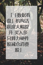 「数据看盘」机构活跃度大幅提升 买入多只算力硬件股减仓消费股