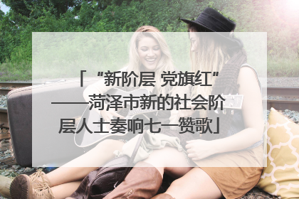 “新阶层 党旗红”——菏泽市新的社会阶层人士奏响七一赞歌