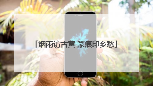 烟雨访古黄 篆痕印乡愁
