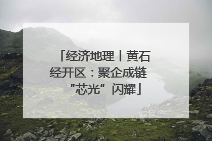 经济地理丨黄石经开区：聚企成链“芯光”闪耀