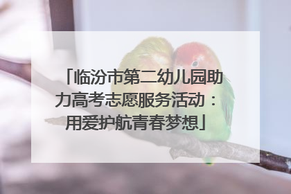 临汾市第二幼儿园助力高考志愿服务活动：用爱护航青春梦想