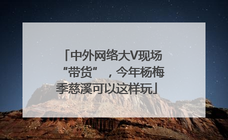 中外网络大V现场“带货”，今年杨梅季慈溪可以这样玩