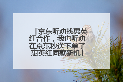京东听劝找惠英红合作，我也听劝在京东秒送下单了惠英红同款新机