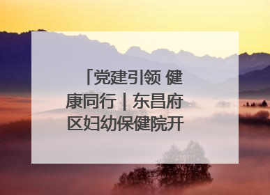 党建引领 健康同行｜东昌府区妇幼保健院开启共建新篇章