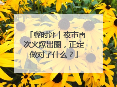冀时评｜夜市再次火爆出圈，正定做对了什么？