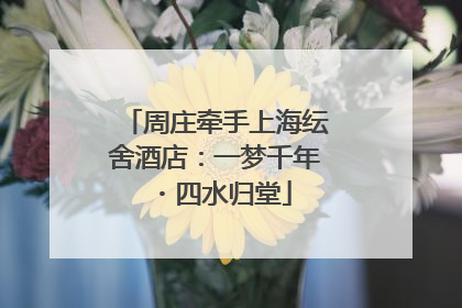 周庄牵手上海纭舍酒店：一梦千年・四水归堂