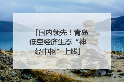 国内领先！青岛低空经济生态“神经中枢”上线
