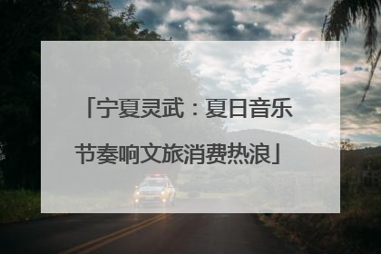 宁夏灵武：夏日音乐节奏响文旅消费热浪