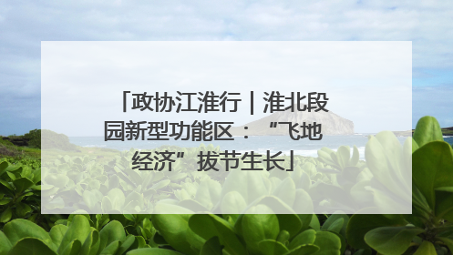 政协江淮行｜淮北段园新型功能区：“飞地经济”拔节生长