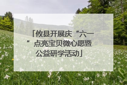攸县开展庆“六一”点亮宝贝微心愿暨公益研学活动