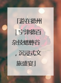游在德州｜宁津德百杂技蟋蟀谷，沉浸式文旅盛宴
