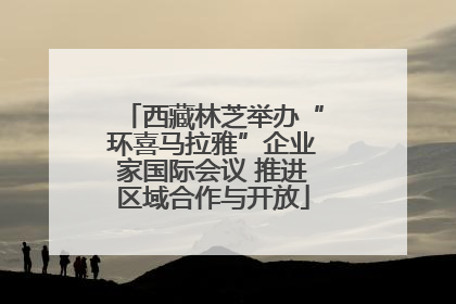 西藏林芝举办“环喜马拉雅”企业家国际会议 推进区域合作与开放