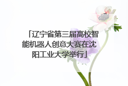 辽宁省第三届高校智能机器人创意大赛在沈阳工业大学举行