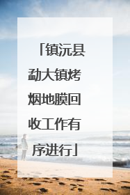 镇沅县勐大镇烤烟地膜回收工作有序进行